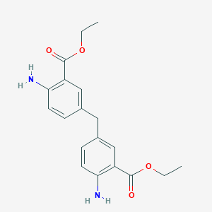 molecular formula C19H22N2O4 B101345 Diethyl 5,5'-methylenedianthranilate CAS No. 15403-44-8