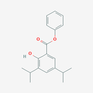 molecular formula C19H22O3 B101349 Phenyl 3,5-diisopropylsalicylate CAS No. 16881-60-0