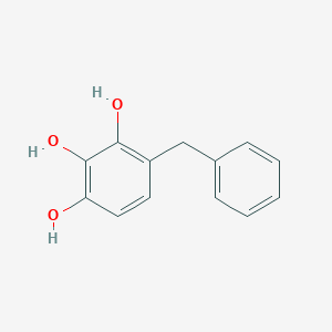 molecular formula C13H12O3 B101353 4-苄基苯-1,2,3-三醇 CAS No. 17345-66-3