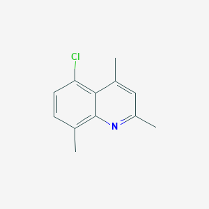molecular formula C12H12ClN B010136 5-Chloro-2,4,8-trimethylquinoline CAS No. 105908-43-8