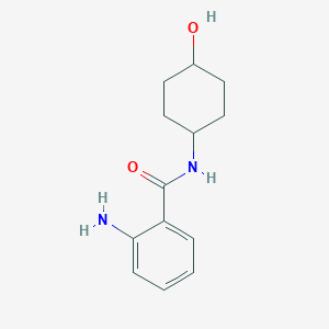 trans-2-Amino-N-(4-hydroxycyclohexyl)benzamide