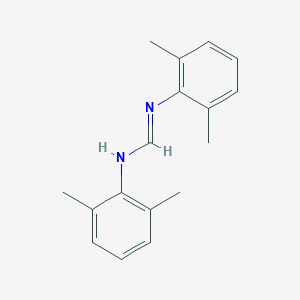 molecular formula C17H20N2 B101379 N,N'-bis(2,6-dimethylphenyl)methanimidamide CAS No. 16596-05-7