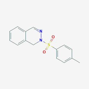 molecular formula C15H14N2O2S B101391 Phthalazine, 1,2-dihydro-2-(p-tolylsulfonyl)- CAS No. 17802-40-3