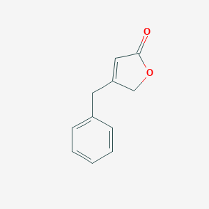 molecular formula C11H10O2 B101406 2(5H)-Furanone, 4-benzyl- CAS No. 16720-76-6