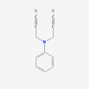molecular formula C12H11N B101407 Aniline, N,N-DI-2-propynyl- CAS No. 18158-68-4