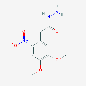 2-(4,5-Dimethoxy-2-nitrophenyl)acetohydrazide
