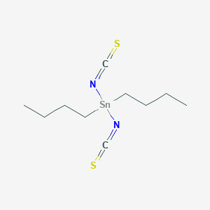 molecular formula C10H18N2S2Sn B101425 二丁基二异硫氰酸锡 CAS No. 15719-34-3