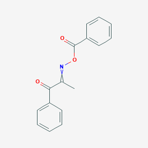 1,2-Propanedione, 1-phenyl-, 2-(O-benzoyloxime)