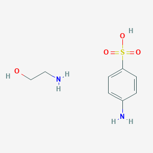 Sulfanilic acid, compd. with 2-aminoethanol (1:1)