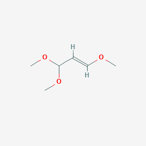 molecular formula C6H12O3 B101445 1,3,3-Trimethoxypropene CAS No. 17576-35-1