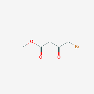 molecular formula C5H7BrO3 B101459 Methyl 4-bromo-3-oxobutanoate CAS No. 17790-81-7