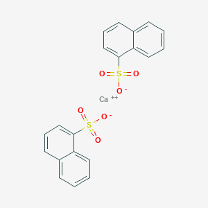 molecular formula C20H14CaO6S2 B101464 calcium;naphthalene-1-sulfonate CAS No. 19544-67-3