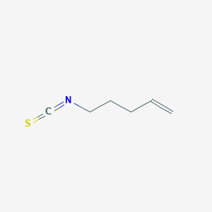 molecular formula C6H9NS B101468 4-Pentenyl isothiocyanate CAS No. 18060-79-2