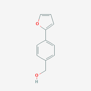 molecular formula C11H10O2 B101486 [4-(2-Furyl)phenyl]methanol CAS No. 17920-85-3