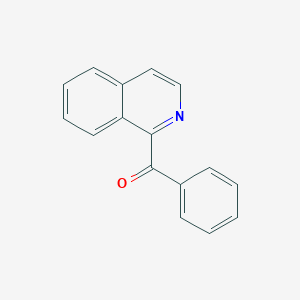 molecular formula C16H11NO B101489 Isoquinolin-1-yl(phenyl)methanone CAS No. 16576-23-1