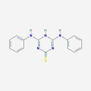 4,6-Dianilino-1,3,5-triazine-2(1H)-thione