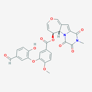 molecular formula C27H20N2O10 B010150 脱硫去氧雌二烯 CAS No. 104799-51-1