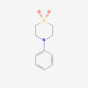 4-Phenylthiomorpholine 1,1-dioxide