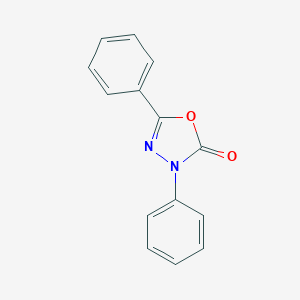 molecular formula C14H10N2O2 B101528 3,5-Diphenyl-1,3,4-oxadiazol-2(3H)-one CAS No. 19226-10-9