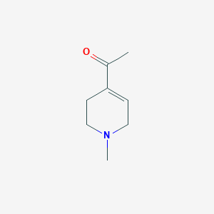 molecular formula C8H13NO B010153 Isoarecolone CAS No. 100752-88-3