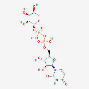 molecular formula C14H22N2O16P2 B101532 UDP-L-arabinose CAS No. 15839-78-8