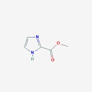 molecular formula C5H6N2O2 B101559 Methyl 1H-imidazole-2-carboxylate CAS No. 17334-09-7