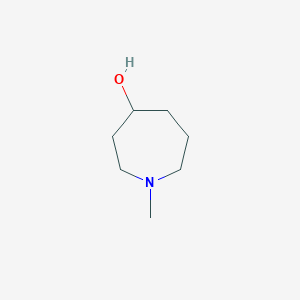 molecular formula C7H15NO B101566 1-甲基氮杂环戊烷-4-醇 CAS No. 19065-49-7