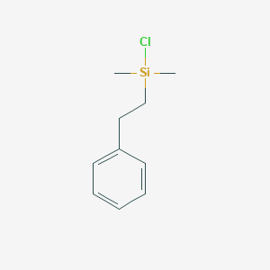 molecular formula C10H15ClSi B101568 Chlorodimethyl(2-phenylethyl)silane CAS No. 17146-08-6