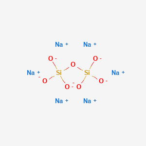 molecular formula Na6O7Si2 B101584 Hexasodium diorthosilicate CAS No. 15593-82-5