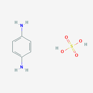 molecular formula C6H10N2O4S B101587 对苯二胺硫酸盐 CAS No. 16245-77-5