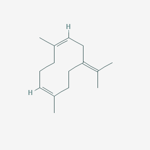 molecular formula C15H24 B101592 Germacrene B CAS No. 15423-57-1