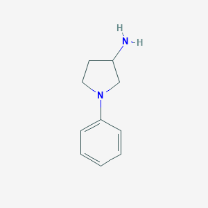 molecular formula C10H14N2 B101601 1-Phenylpyrrolidin-3-amine CAS No. 18471-41-5