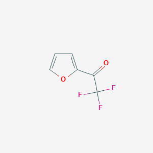 molecular formula C6H3F3O2 B101603 2,2,2-Trifluoro-1-(furan-2-yl)ethanone CAS No. 18207-47-1