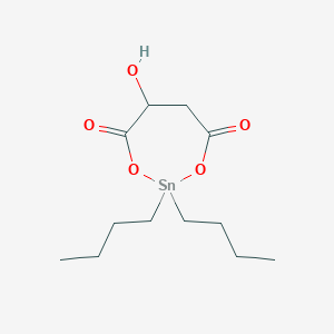 molecular formula C12H22O5Sn B101608 二丁基锡苹果酸 CAS No. 15535-69-0