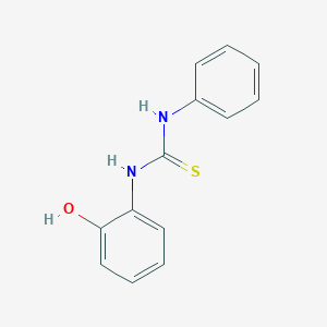 molecular formula C13H12N2OS B101611 1-(2-hydroxyphenyl)-3-phenylthiourea CAS No. 17073-34-6