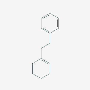 molecular formula C14H18 B101615 [2-(Cyclohex-1-en-1-yl)ethyl]benzene CAS No. 15232-90-3