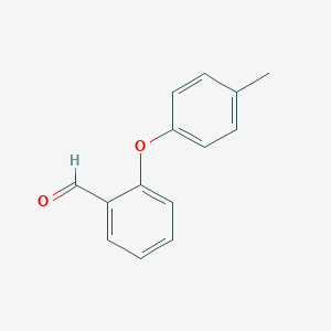molecular formula C14H12O2 B101624 2-(4-Methylphenoxy)benzaldehyde CAS No. 19434-35-6