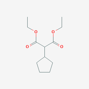 molecular formula C12H20O4 B101633 Diethyl cyclopentylmalonate CAS No. 18928-91-1