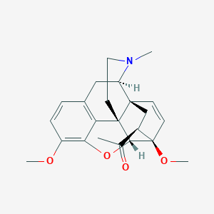 molecular formula C23H27NO4 B101640 Thevinone CAS No. 15358-22-2