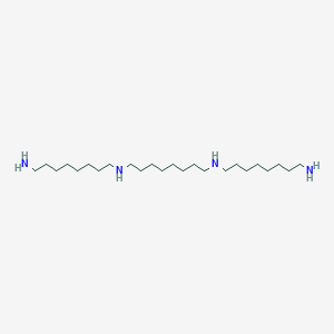molecular formula C24H54N4 B101654 N,N'-Bis(8-aminooctyl)-1,8-octanediamine CAS No. 15518-46-4