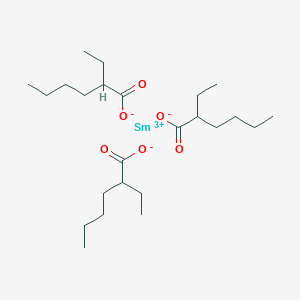 molecular formula C24H45O6Sm B101655 Samarium(III) 2-ethylhexanoate CAS No. 19189-20-9