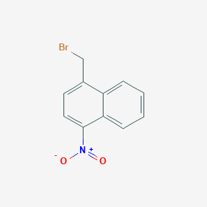 molecular formula C11H8BrNO2 B101661 1-(溴甲基)-4-硝基萘 CAS No. 16855-41-7