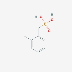 molecular formula C8H11O3P B101671 2-甲基苄基膦酸 CAS No. 18896-56-5