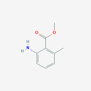 molecular formula C9H11NO2 B101674 Methyl 2-amino-6-methylbenzoate CAS No. 18595-13-6