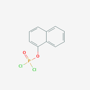 molecular formula C10H7Cl2O2P B010168 1-Dichlorophosphoryloxynaphthalene CAS No. 31651-76-0