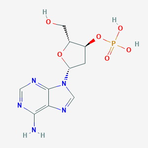 molecular formula C10H14N5O6P B101680 2'-Deoxyadenosine 3'-monophosphate CAS No. 15731-72-3