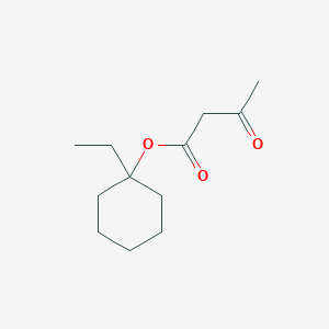molecular formula C12H20O3 B101682 1-Ethylcyclohexyl 3-oxobutanoate CAS No. 15780-56-0