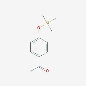 molecular formula C11H16O2Si B101691 1-(4-Trimethylsilyloxyphenyl)ethanone CAS No. 18803-29-7