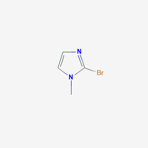 molecular formula C4H5BrN2 B101700 2-Bromo-1-methyl-1H-imidazole CAS No. 16681-59-7
