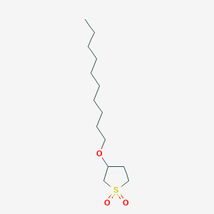 B101707 Thiophene, 3-(decyloxy)tetrahydro-, 1,1-dioxide CAS No. 18760-44-6